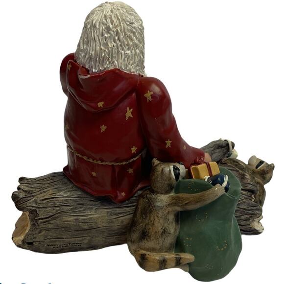 Clause Whiskers Stocking Stuffer Santa Figurine - Picture 5 of 7